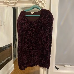 Wilfred velvet dress